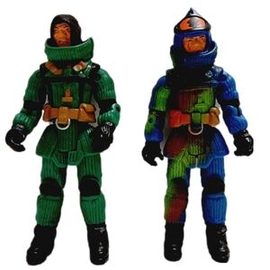 🍒4 for $20🍒 2x The Corps Special Forces Bucks 2005 Hero Action Figure Kids Toy